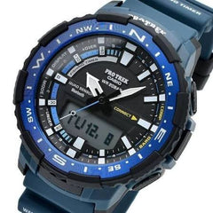 Casio PRO TREK Bluetooth Fishing Watch - Blue | PRT-B70-2DR