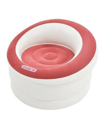 Avenli Inflatable Chair Red & White 85x82x60cm | 27498