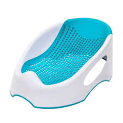 Baby Bath Support Seat – Soft Non-Slip Newborn Bathtub Cradle (Blue) | 1611