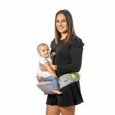 InnovaGoods Developmental Waist Belt Baby Carrier With Pockets Seccaby | V0103799