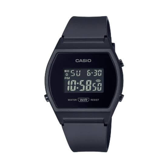 Casio LW-204-1BDF Digital Watch - Black Case - Black Resin Strap | LW-204-1BDF