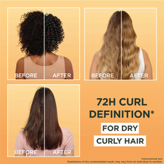 Garnier Ultra Doux Vegan Hair Food Cocoa Butter And Jojoba Oil 3-In-1 Treatment Mask For Curly Hair