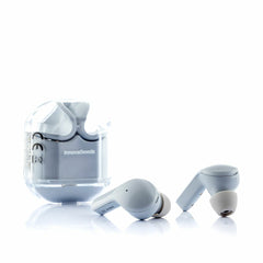 InnovaGoods True Wireless Earbuds with LCD Dislay Case - Grey | V0103833