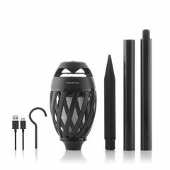 InnovaGoods Wireless Speaker with Flame Effect LED Spekkle | V0103696