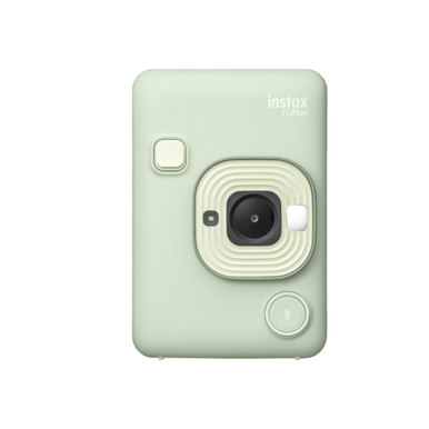 Fujifilm Instax Hm1 Liplay Instant Camera, Matcha  Green | FUJLSLIPLAYHM1GREEN-C
