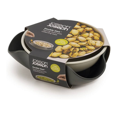 Joseph Joseph Double-Dish Serving Bowl ,Grey | 20156