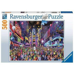 Ravensburger New Years In Times Square 500 Piece Puzzle | RV16423-3