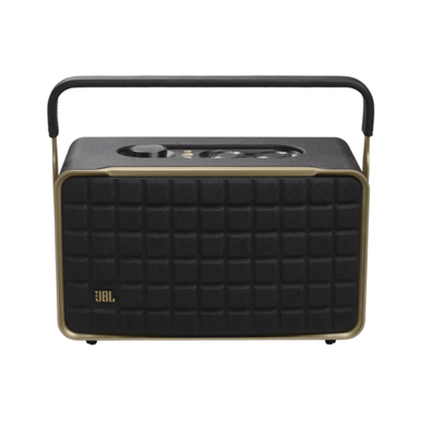 JBL Authentics 300 — Portable Smart Home Speaker with Wi-Fi, Bluetooth & Dual Voice Assistants — Black
