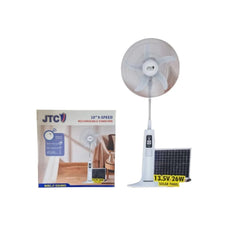 JTC Rechargeable Stand Fan -16″ with Remote Control | JF-S5948HRS