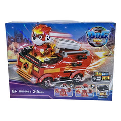 Kids Hero Vehicle Playset Red | MG1040