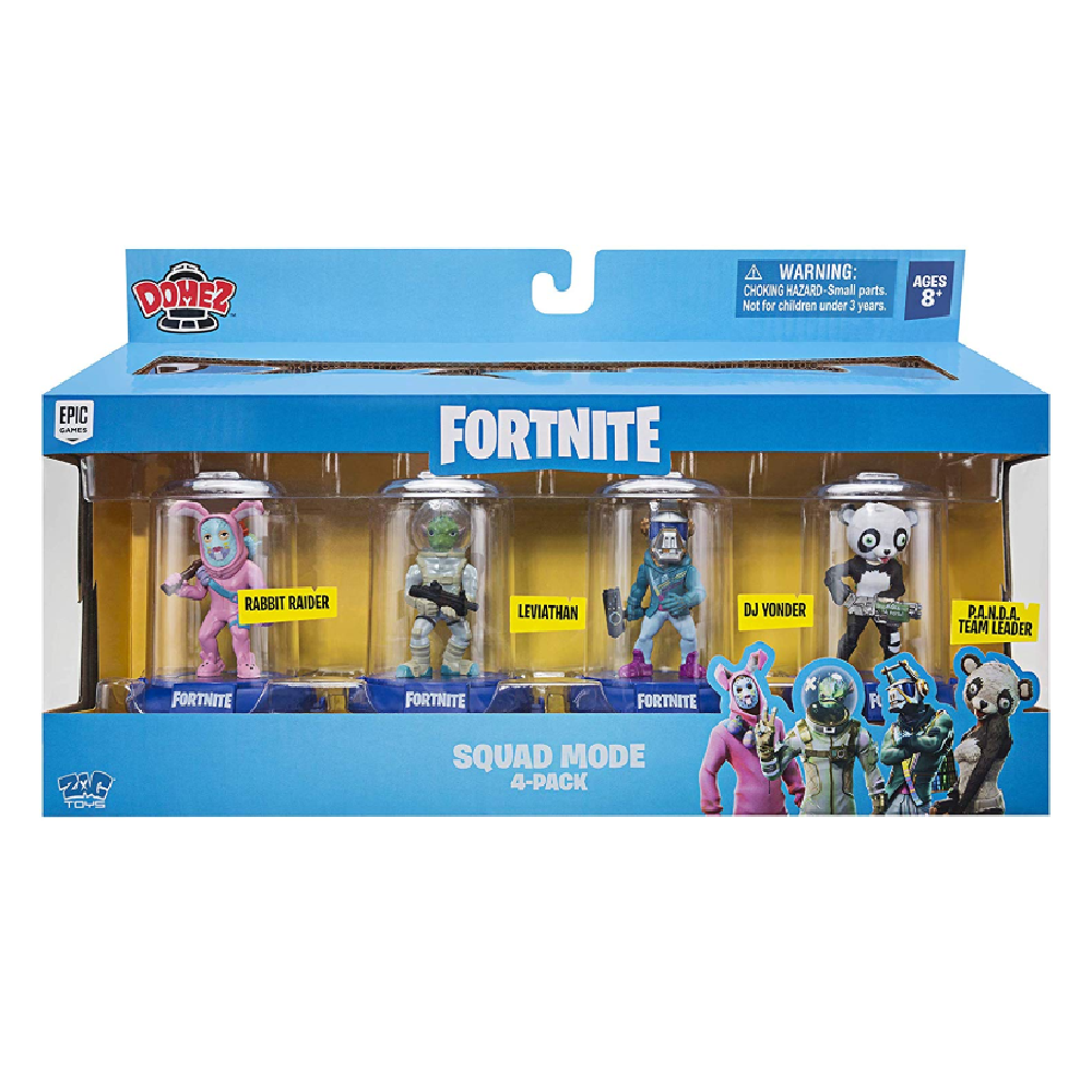 Jazwares Domez Fortnite Squad Mode 4 Pack
