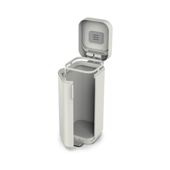 Joseph Joseph Porta 40L Easy-Empty Pedal Bin - Concrete Grey | 30123