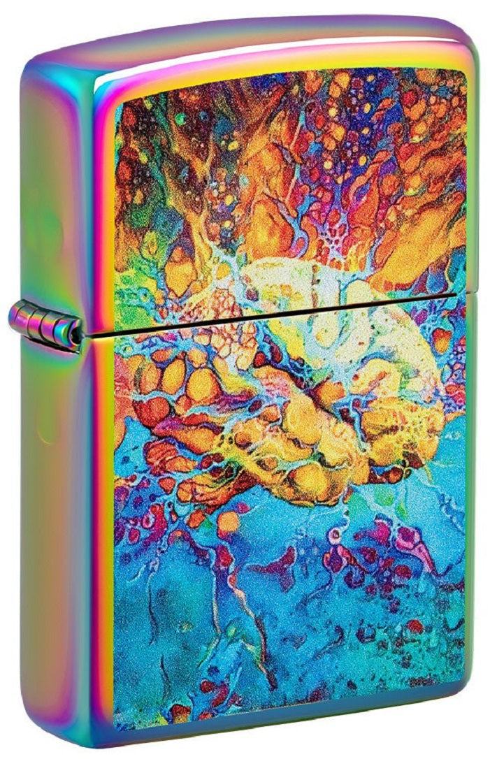 Zippo Psychedelic Brain Design Windproof Lighter | 49787