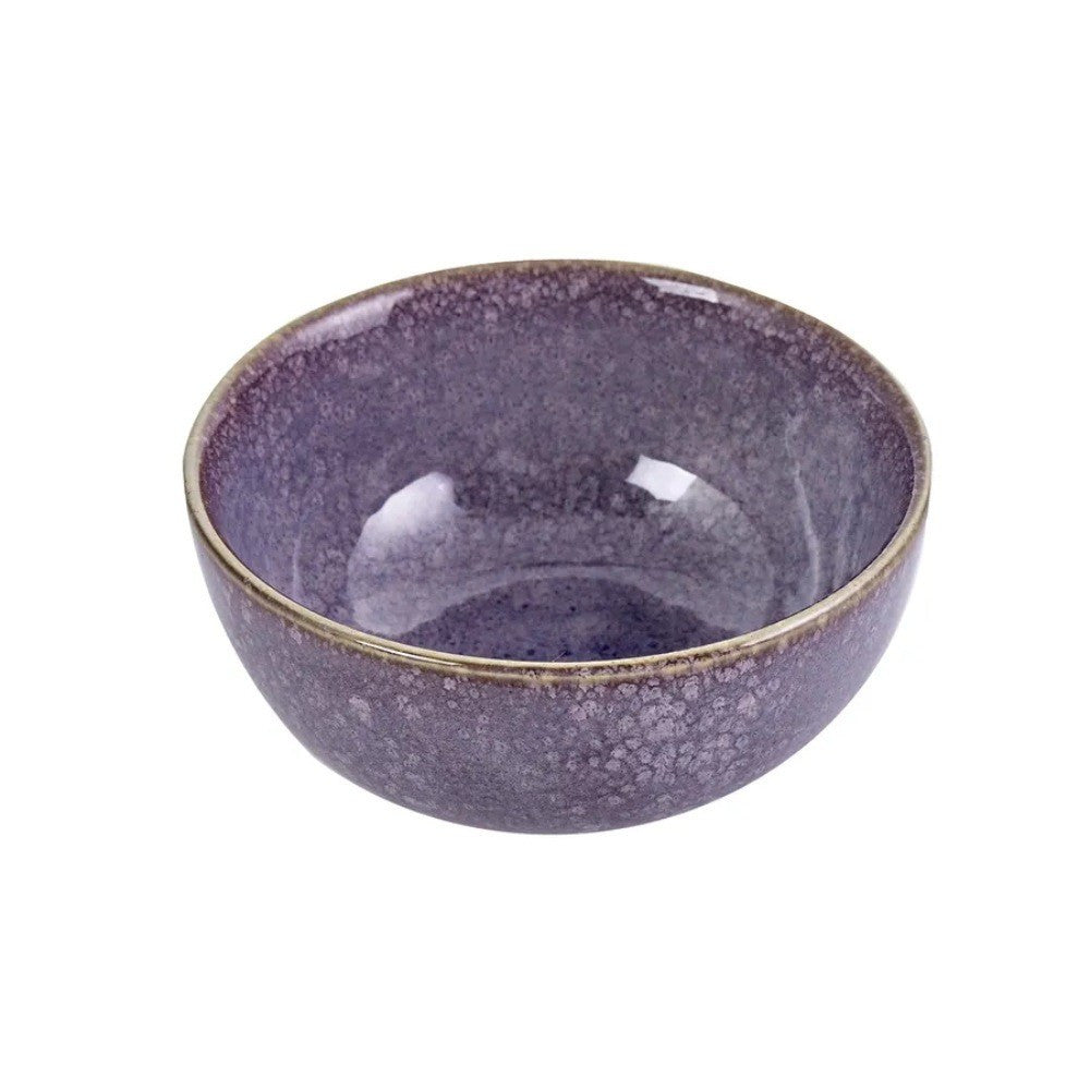 Karaca Agathe Earth Large Bowl - Stoneware Serving Bowl - Earth Tones