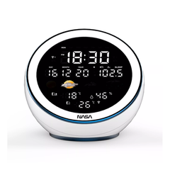 NASA Weather Station with Bluetooth Speaker - White | WSP1500WH