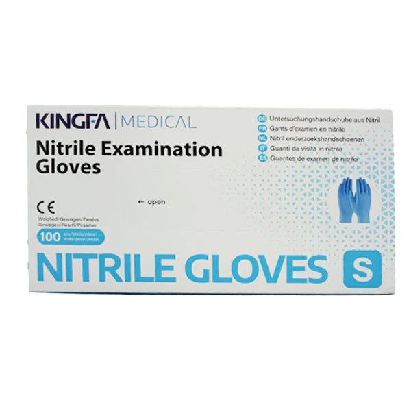 Disposable Nitrile Gloves - 100 Pieces