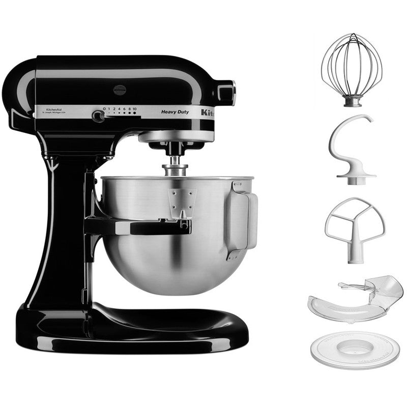 KitchenAid Heavy Duty Bowl-Lift Stand Mixer 4.8L - Onyx Black | 5KPM5EOB