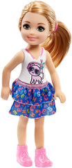 Barbie Club Chelsea Cat Shirt Doll with Blonde Hair & Floral Skirt | FRL82