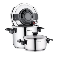 Korkmaz Alessa 4 pcs Pressure Cooker Set | A178