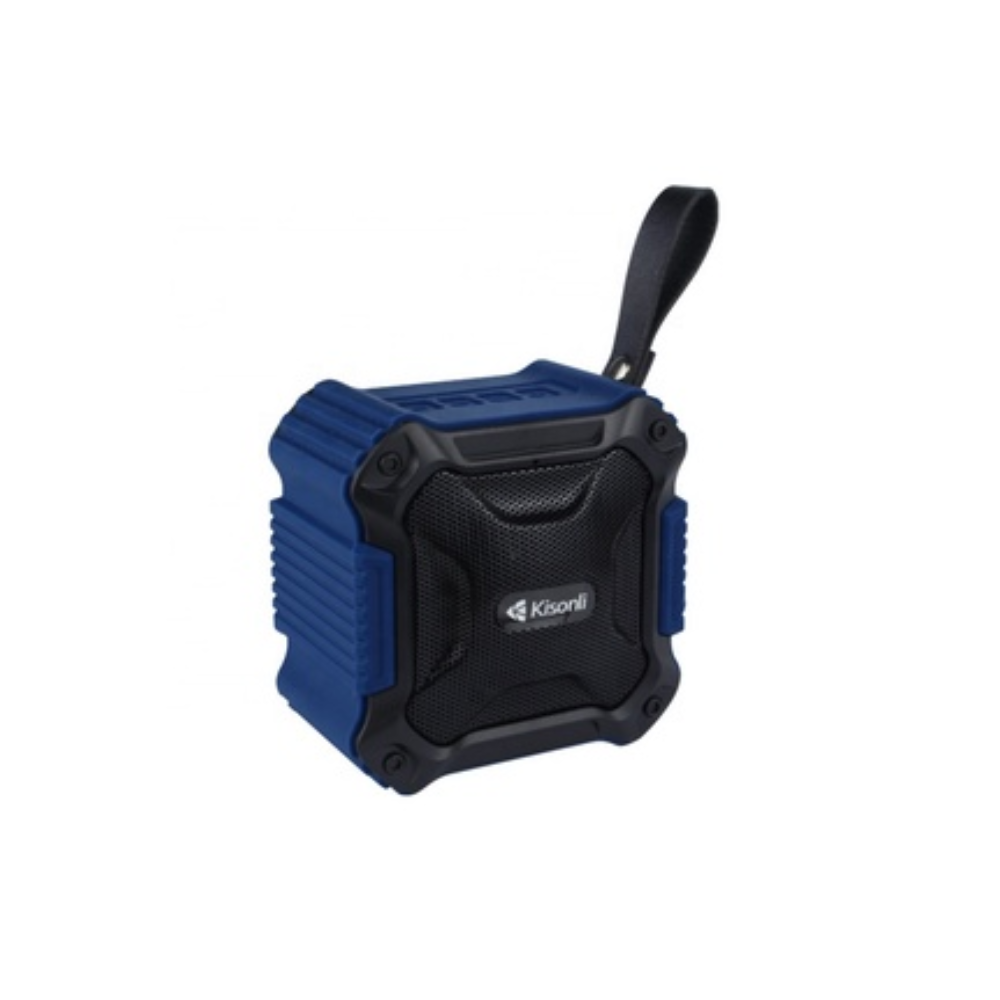 Kisonli T1 Portable Bluetooth Speaker- Blue  | T1