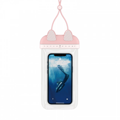 WIWU Kitty Waterproof Bag cover-Pink | KITTY-PK
