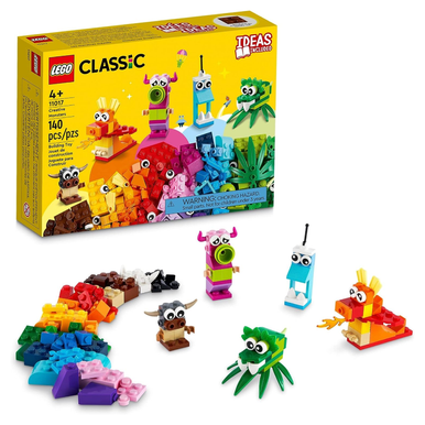 LEGO Classic Creative Monsters Building Toy Set | 11017