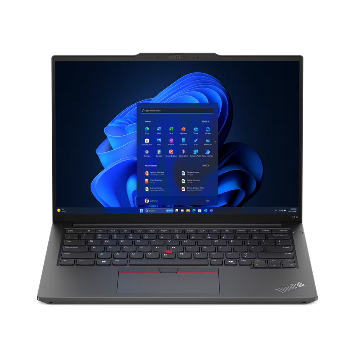Lenovo Thinkpad E14 14" WUXGA Laptop - Intel Core Ultra 5-125H - RAM 8GB - SSD 512GB | 21M8S0KE00