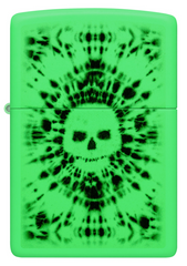 Zippo Hippie Skull Design Windproof Lighter | 46289