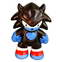 Hedgehog Character Squeeze Toy - Black & Blue Design | AL1104-BLK-BLU