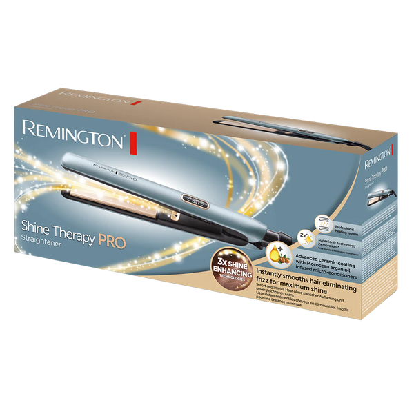 Remington S9300 Shine Therapy Pro Hair Straightener - Blue | S9300 E51