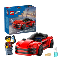 LEGO City Red Sports Car Building Set | 60448