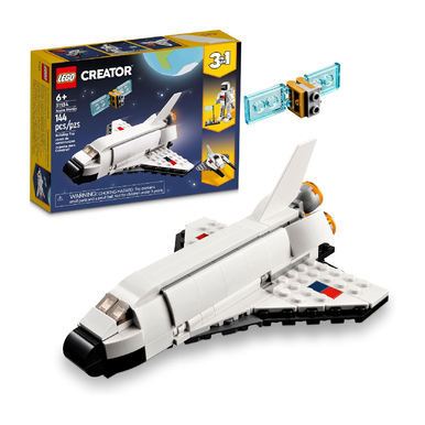 Lego 3-in-1 Space Shuttle, Astronaut, or Spaceship Building Set | 31134