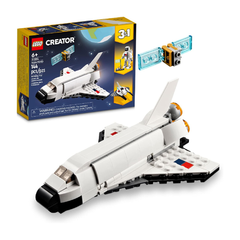 Lego 3-in-1 Space Shuttle, Astronaut, or Spaceship Building Set | 31134