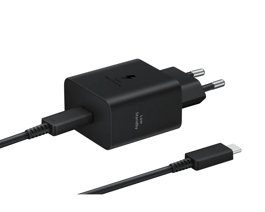 Samsung 45W USB-C Super Fast Charging 2.0 Power Adapter with 5A USB-C Cable - Black | EP-T4511XBEGWW