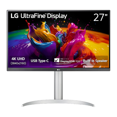 LG 27” 4K UHD UltraFine IPS Monitor | UP850K-W