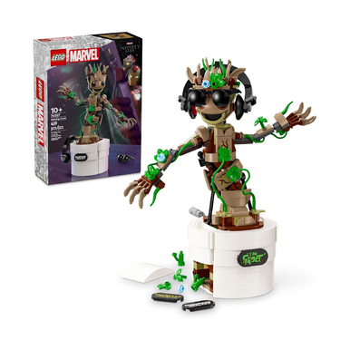 مجموعة ألعاب البناء LEGO Marvel Dancing Groot: Guardians of The Galaxy | 76297