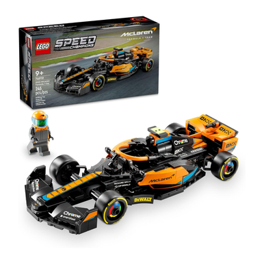 LEGO Speed Champions 2023 McLaren Formula 1 Buildable Vehicle Model Set | 76919