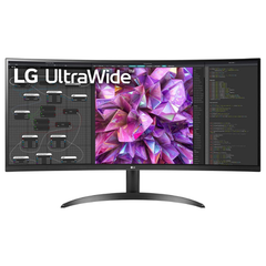 LG 34" QHD IPS HDR10 60HZ Curved Monitor | 34WQ60C-B