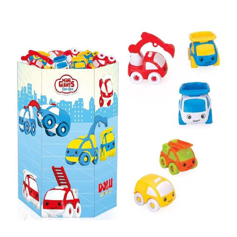 Mini City Vehicles Soft Toy Set for Kids | AL7083