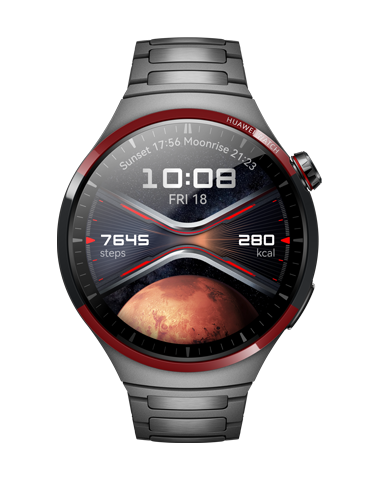 Huawei Watch 4 Pro Space Edition – Grey Titanium Case & Strap| Watch 4 Pro