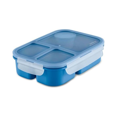 Lock n Lock 1.5L Divided Lunch Box -  Blue | HPL782