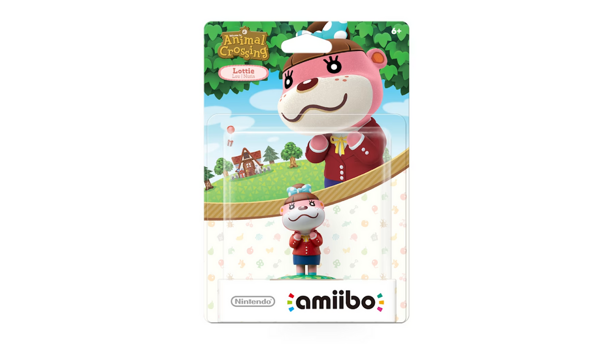 Nintendo Lottie amiibo - Animal Crossing Series