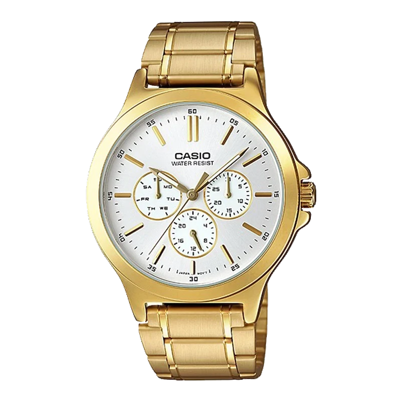 Casio Women 3-Hand Watch - Gold Plated | LTP-V300G-7AUDF