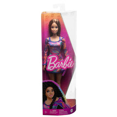 Barbie Fashionistas Doll #206 with Crimped Brown Hair & Freckles | HJT03
