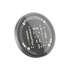 WiWU Ultra-Thin Magnetic Wireless Charger - Transparent | M14T