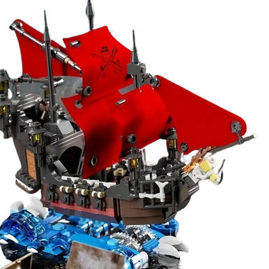 MJI, Creative LEGO-style construction sets, Queen Anne Magic Book Building Set - 966pcs | MJI-13020