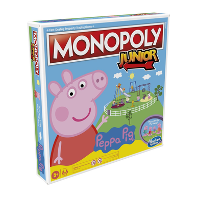 Monopoly Junior: Peppa Pig Edition Board Game | F1656EF1