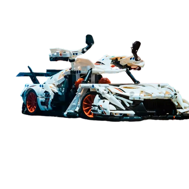 MJI, Creative LEGO-style construction sets, 1266pcs Technical Expert Famous Sports Car Building Blocks | MJI-8613