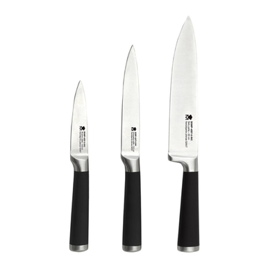 Masterpro Set Of 3 Stainless Steel Kitchen Knives | BGMP-4207