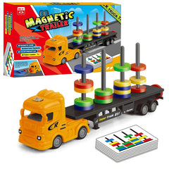 Magnetic Trailer Puzzle Board Game | No. 002